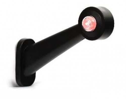 Lampa Obrysowa Przednio-Tylna Prawa W21.3 Led 12/24v Biało-Czerwona