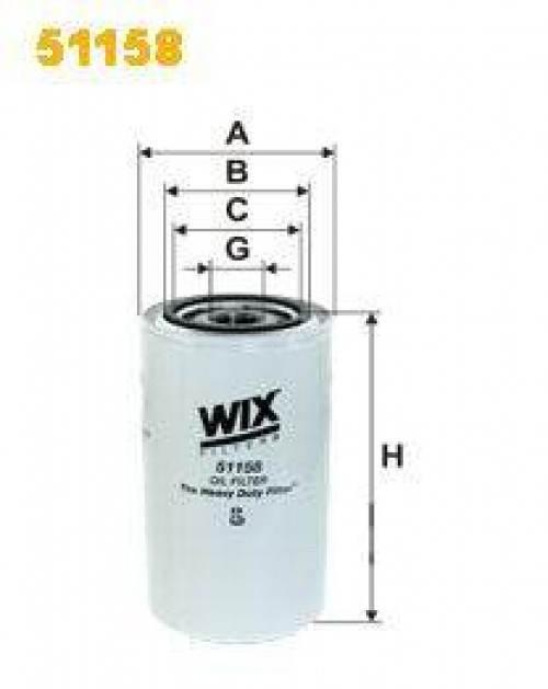 Filtr oleju lf4154 wix zam lf4154 | 51158