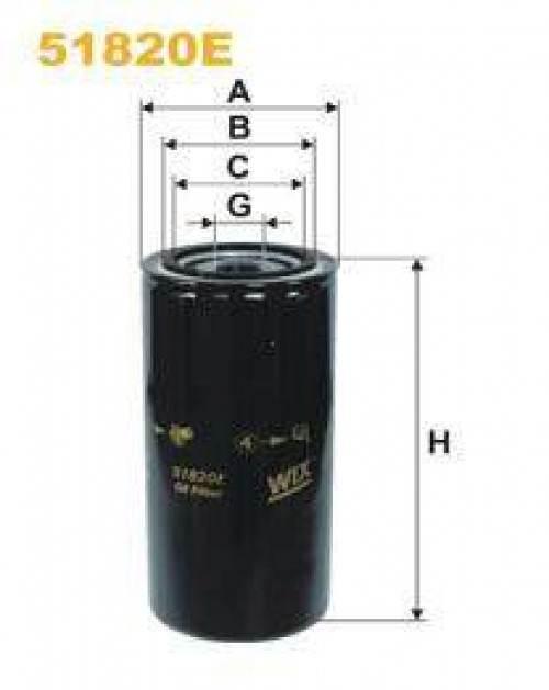 Filtr oleju lf4054 wix zam lf4054 | 51820E