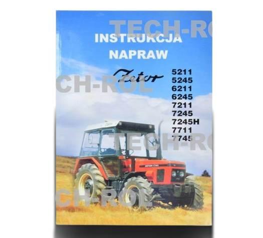 Instrukcja napraw Z5211-7745 zetor 5211-7745 5211-7745 Produkt krajowy