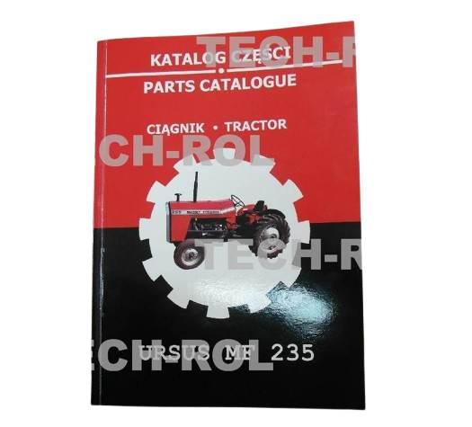 Katalog części do MF-235 silnik AD3.152 78 tablic 127 stron 31340235