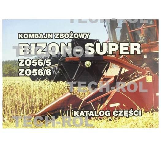 Katalog części zamiennych Bizon Super Z-056/5 Z-056/6 z kabiną Produkt