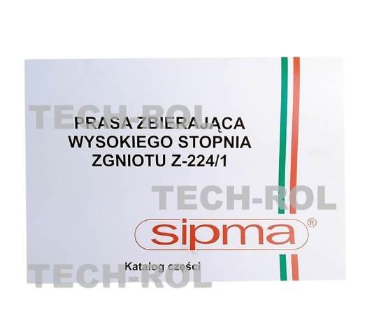 Katalog Prasa kostkująca SIPMA Z-224/1 Produkt krajowy