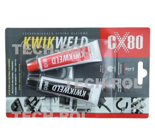Klej epoksydowy spawanie na zimno Kwik Weld 2x27g012 CX-80