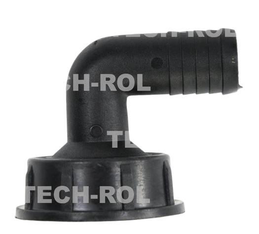 Kolano fi-25mm kąt 90-stopni z nakrętkądo filtra ssawnego dolnego 10szt