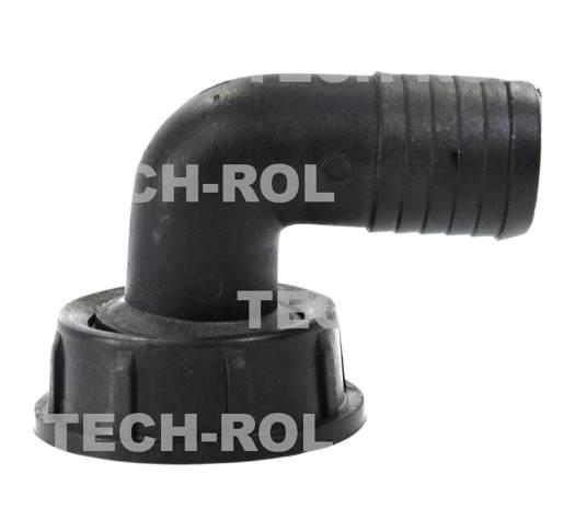 Kolano fi-32mm kąt 90-stopni z nakrętkądo filtra ssawnego dolnego 10szt
