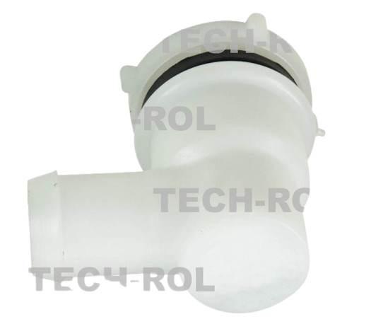 Kolano przelewu fi-32mm białe Opryskiwacz 4027020001 Produkt krajowy