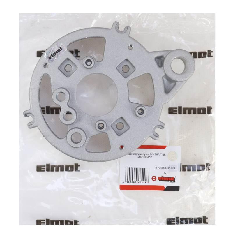 Tarcza Pokrywa Tylna Alternatora 14v 50a G4663701 T-25 Mtz Elmot - zdjęcie 4