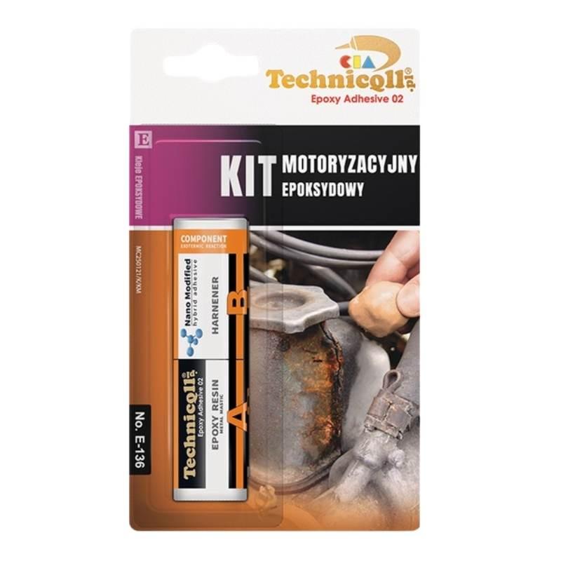 Klej Motoryzacyjny Kit Epoksydowy 35g Łączy Metale E-136 Technicqll