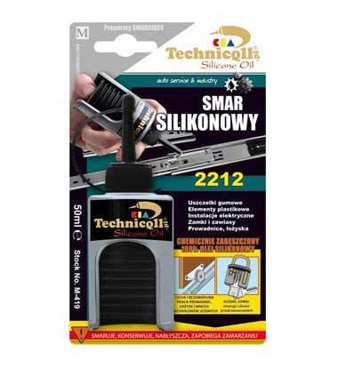 Smar Silikonowy Bezbarwny Bezzapachowy 50ml M-419 Technicqll