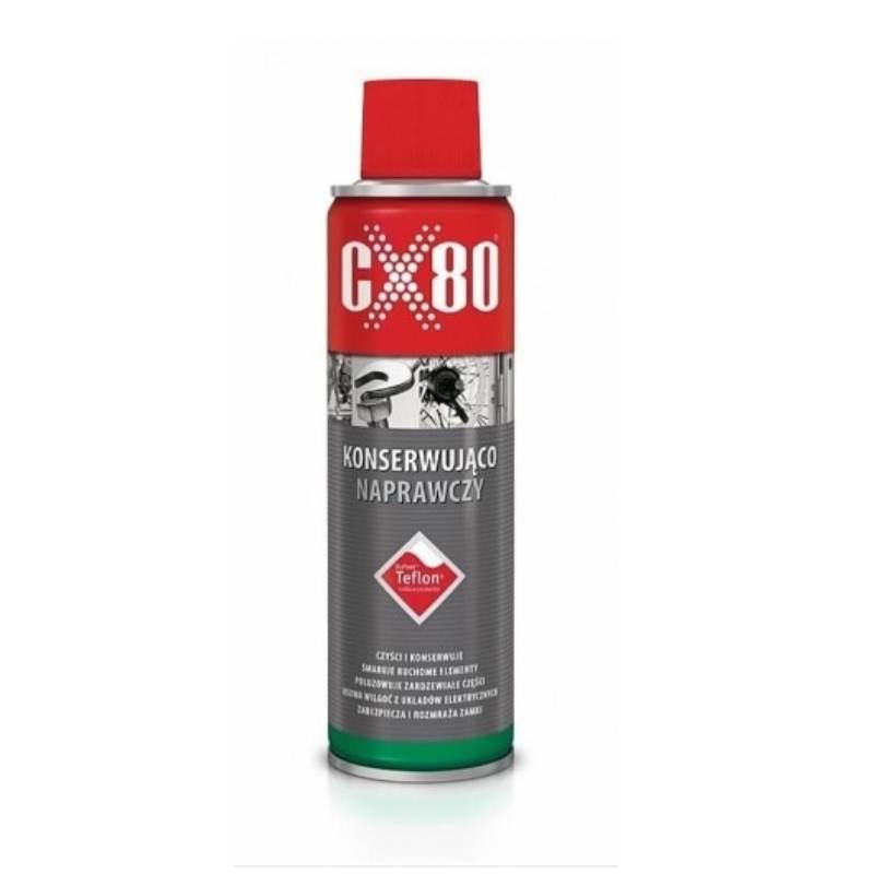 Preparat Płyn Konserwująco Naprawczy Teflon 250ml W Spray Cx-80
