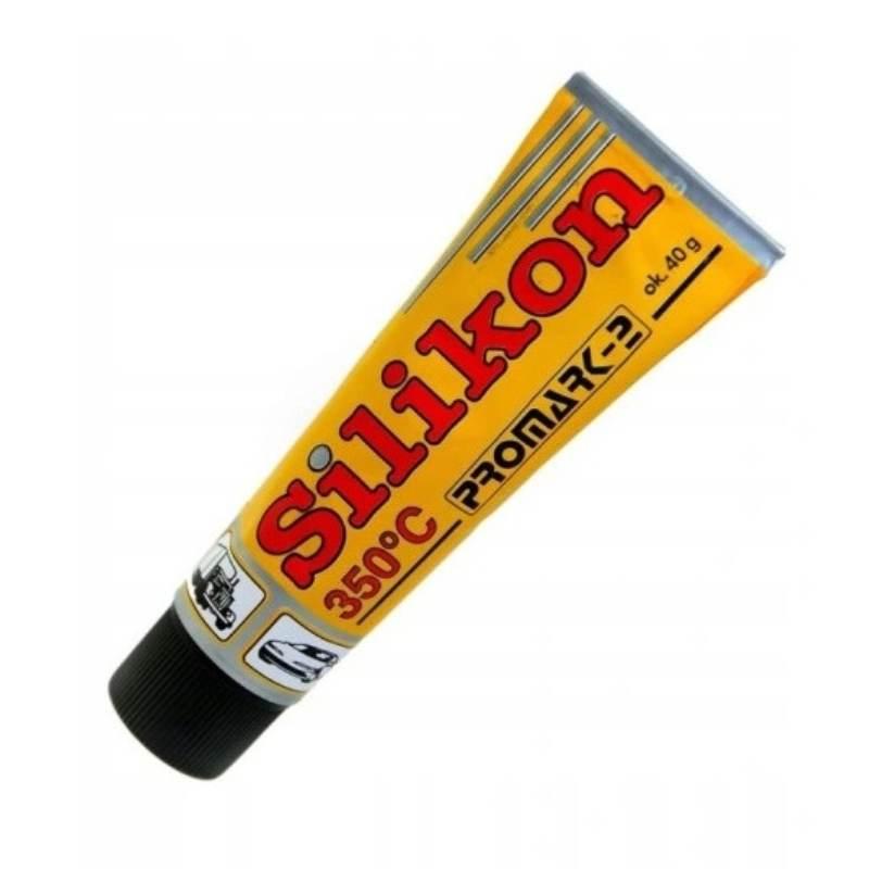 Silikon Wysokotemperaturowy W Tubce 40g Od 60 Do 350c Czarny