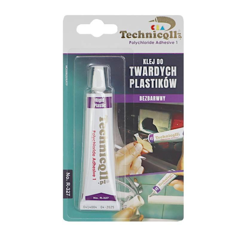 Klej Do Twardych Plastików 20ml Mocny Wodoodporny Bezbarwny R-327