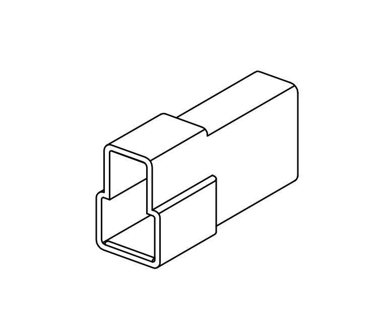 Obudowa Konektorowa Owd Mc 6,3 V2 2p "T" Elmot 20szt