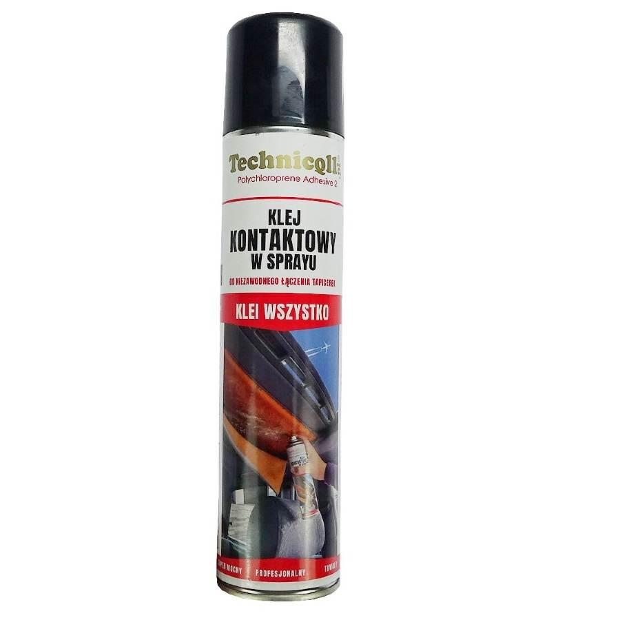 Klej Kontaktowy Na Bazie Kauczuku Syntetycznego W Sprayu 300ml Uniwersalny