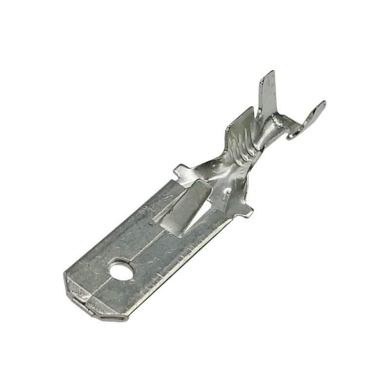 Nasadka Wsuwka Długa Cynowana 6,3x0,8 1,0-2,5 Gb0,38 L28 Elmot 300szt