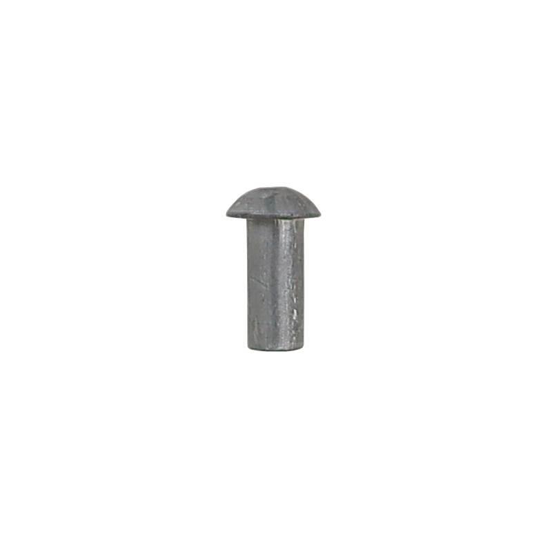 Nit Aluminiowy 2x5 Łeb Kulisty Din660 Din124 500szt