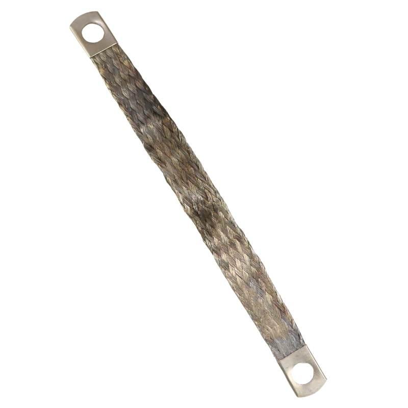 Przewód Masowy Oczka Fi-10mm Długość 210mm Miedziany Plecionka Uniwersalny