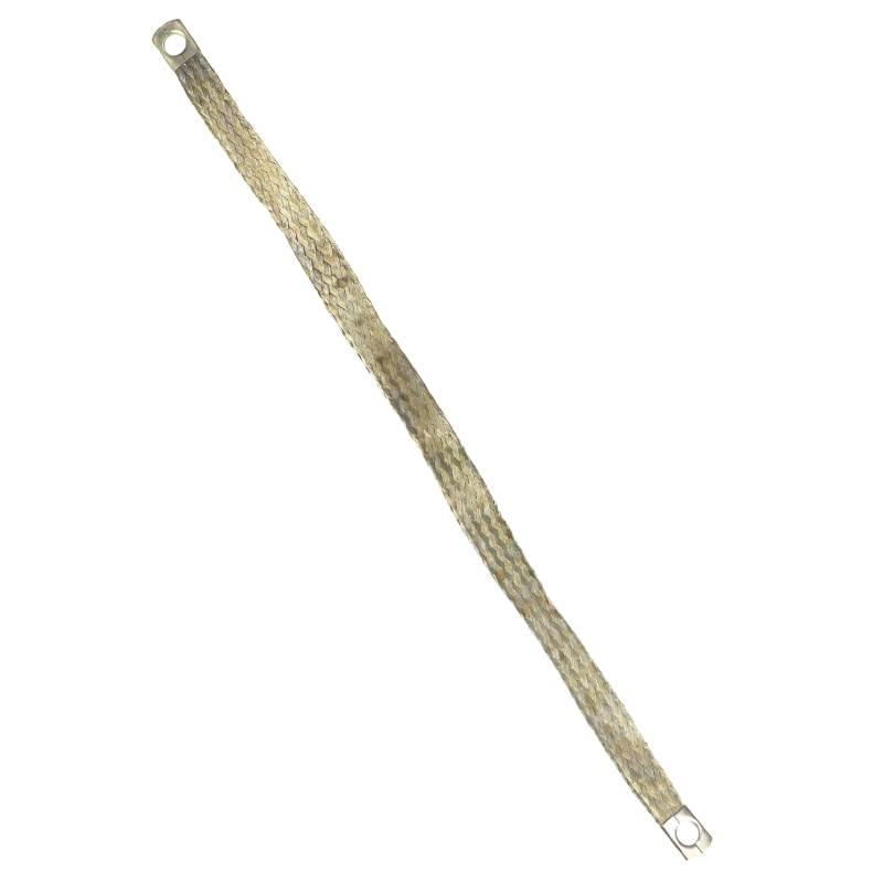 Przewód Masowy Oczka Fi-10mm Długość 450mm Miedziany Plecionka Uniwersalny