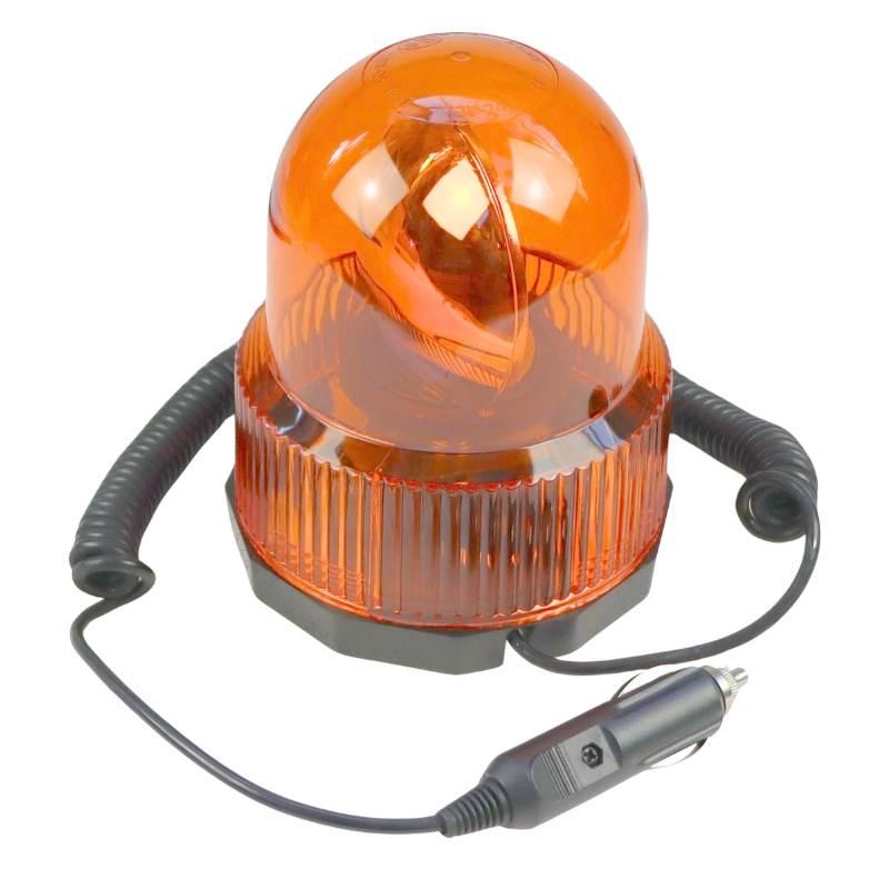 Lampa Ostrzegawcza 12v Długi Przewód Magnes Zasilanie Z Gniazda Zapalniczki