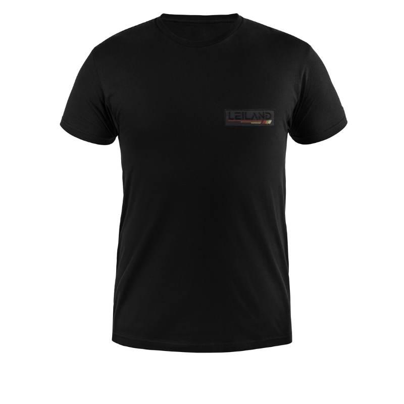 Koszulka Z Krótkim Rękawem Gramatura 180 100% Bawełna Czarna Xxxl Leiland