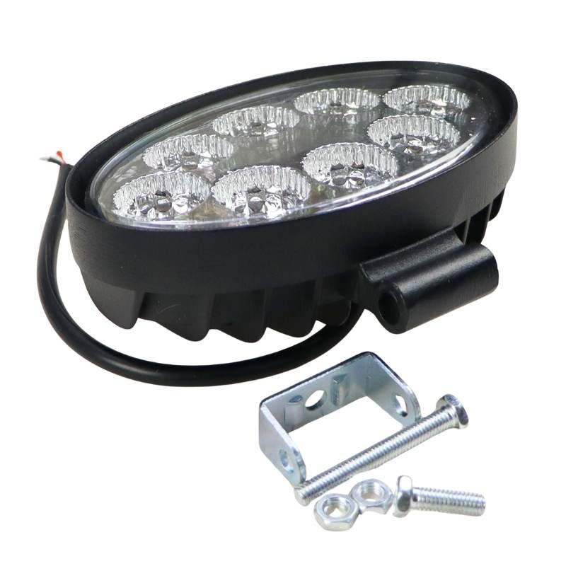 Lampa Robocza Led Owalna 8-Led Uniwersalna Światło Skupione