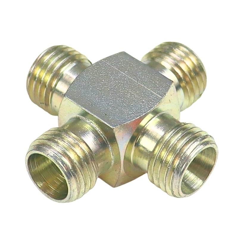 Złącze Złączka Hydrauliczna Czwórnikowa M14x1,5 8l - zdjęcie 2