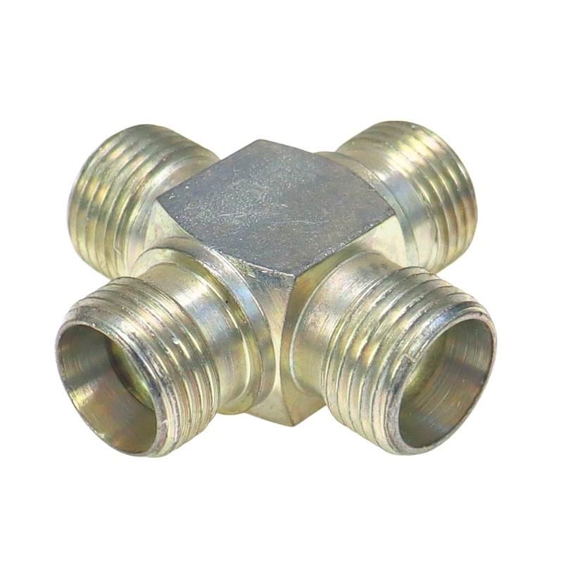 Złącze Złączka Hydrauliczna Czwórnikowa M18x1,5 12l - zdjęcie 2