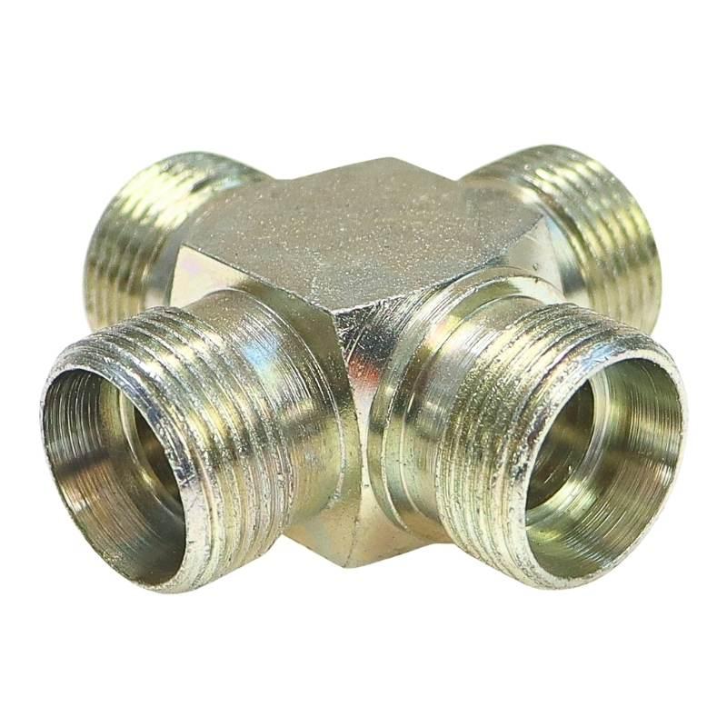 Złącze Złączka Hydrauliczna Czwórnikowa M22x1,5 15l - zdjęcie 2