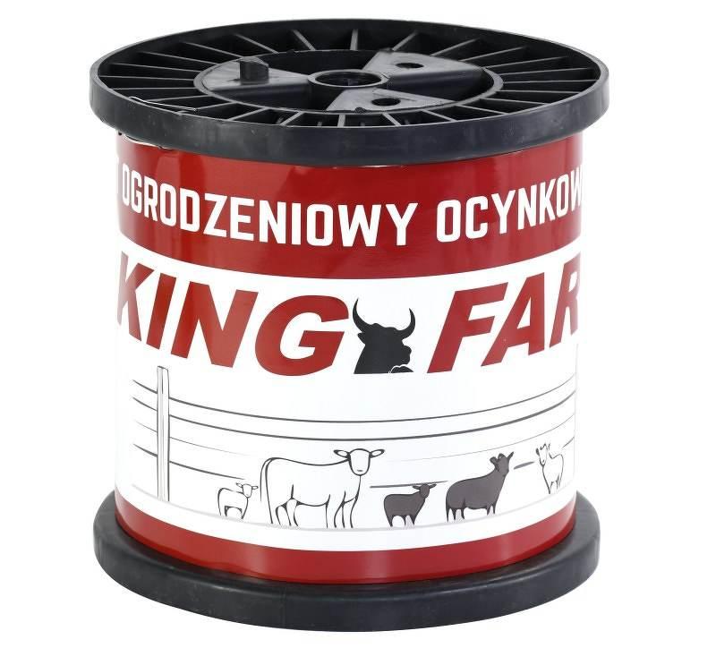 Drut ogrodzeniowy fi-1,2 mm długość 1000 m do ogrodzenia elektrycznego