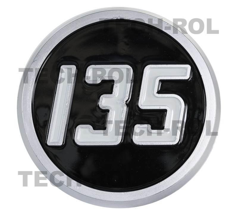 Emblemat maski pasuje do ciągników Massey Ferguson 135 1865460M1,883389M2