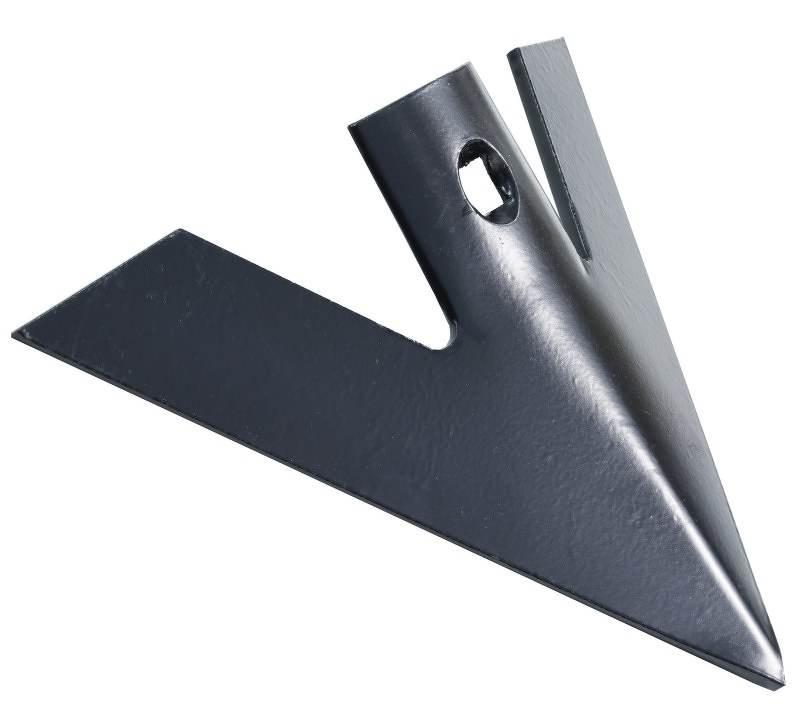 Gęsiostopka niekompletna otwór: kwadrat 11x11 mm szerokość 210 mm stal