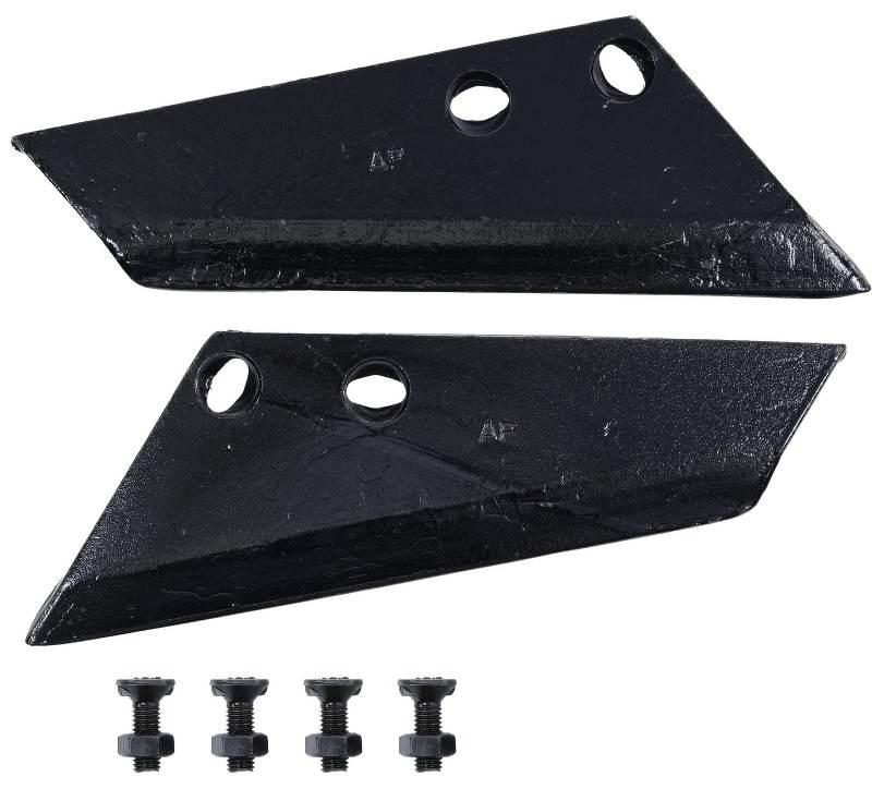 Komplet lemieszyków bocznych 240 mm 42-46 HRC lewy prawy śruby z