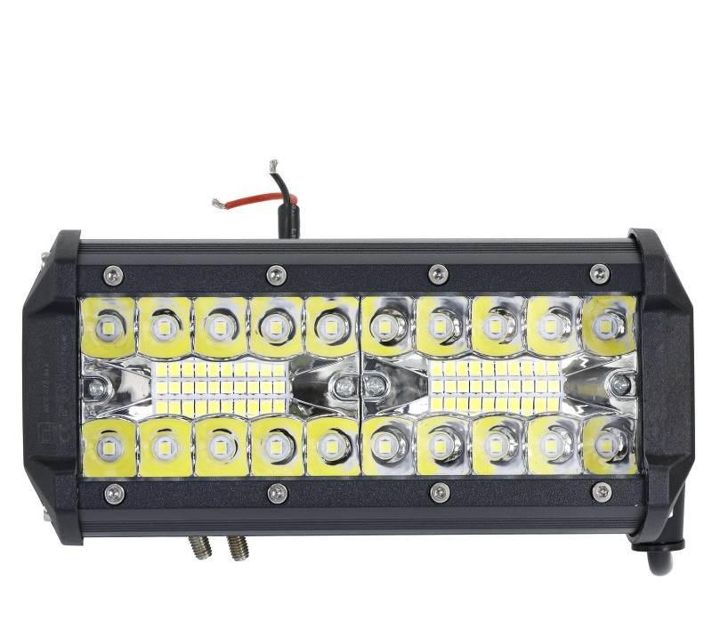 Lampa robocza diodowa prostokątna 40 LED x 3W napięcie 10/30V moc 12000