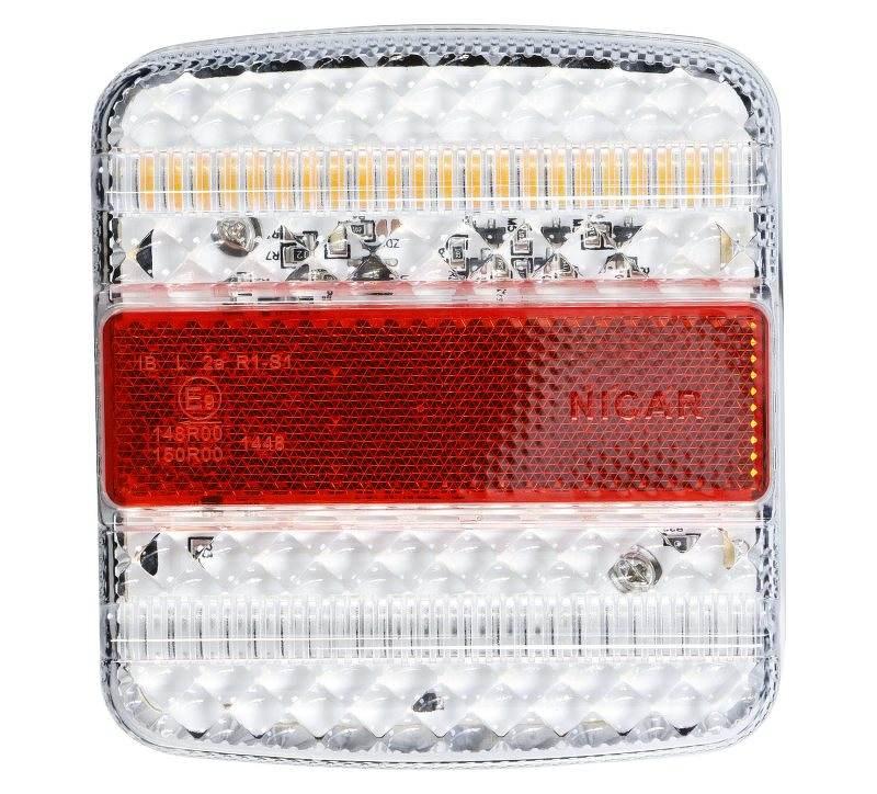 Lampa zespolona diodowa tylna lewa kierunkowskaz dynamiczny pozycja stop