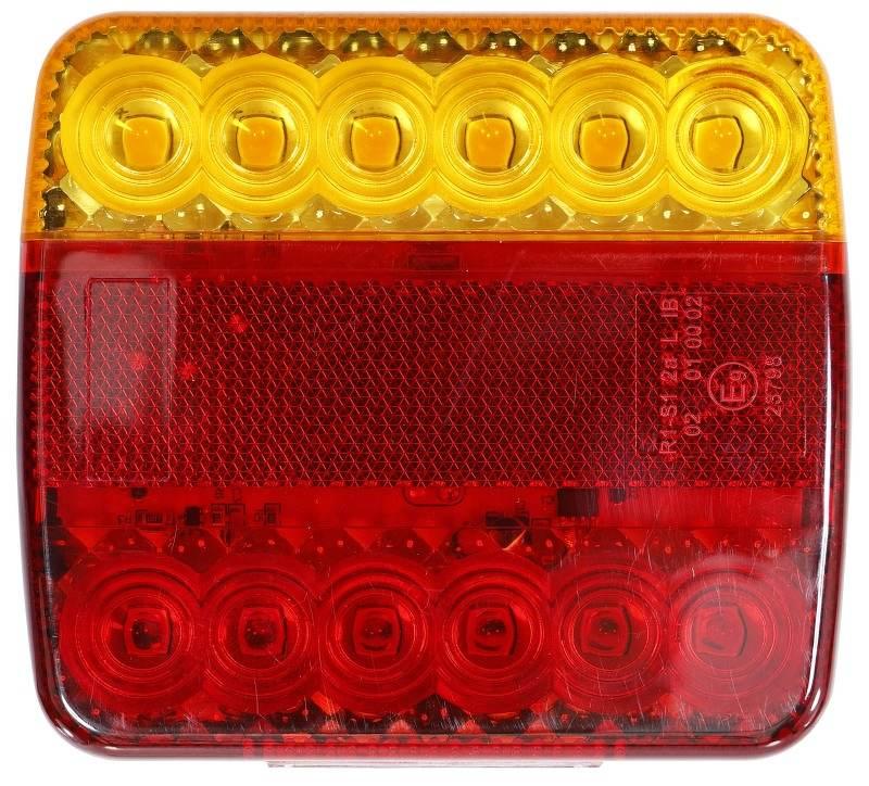 Lampa zespolona diodowa tylna uniwersalna kierunkowskaz pozycja stop