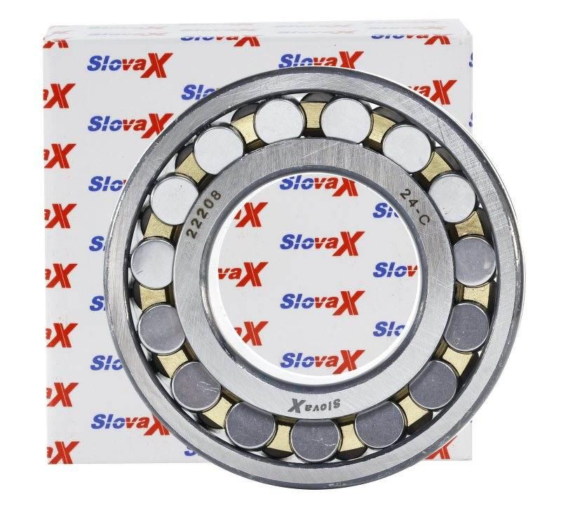 Łożysko baryłkowe dwurzędowe 40x80x23 22208 Slovax