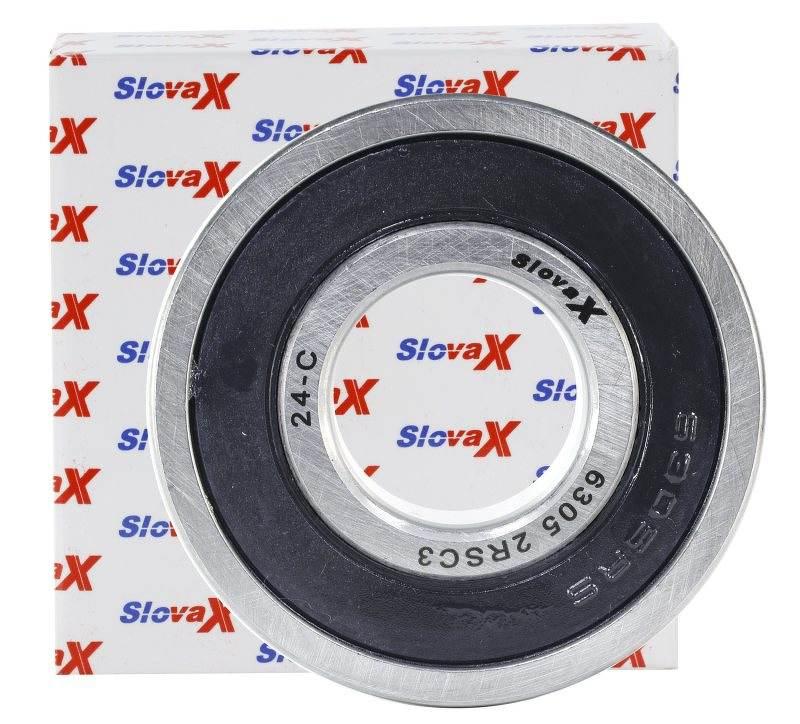 Łożysko kulkowe jednorzędowe 25x62x17 63052RS C3 Slovax