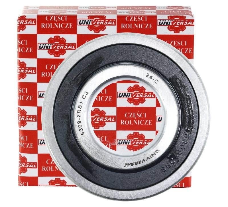Łożysko kulkowe jednorzędowe 45x100x25 6309RS1 C3 Univversal