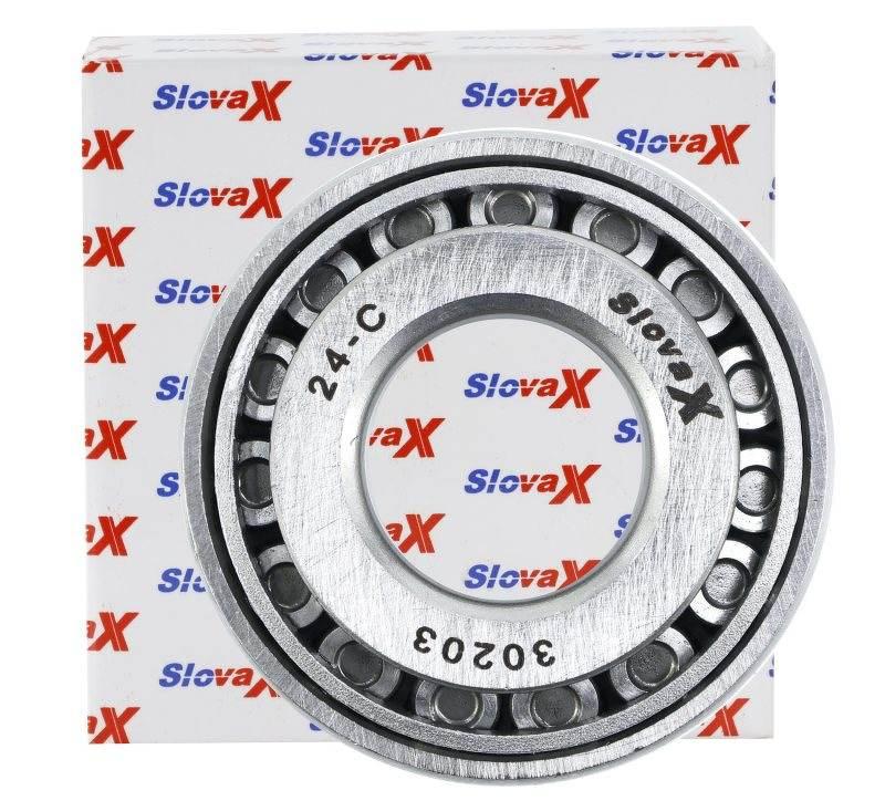 Łożysko stożkowe metryczne 17x40x13,25 30203 Slovax