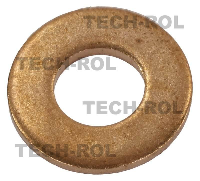 Podkładka wtryskiwacza miedziana fi-18,7 x 9,3 x 1,9 mm pasuje do
