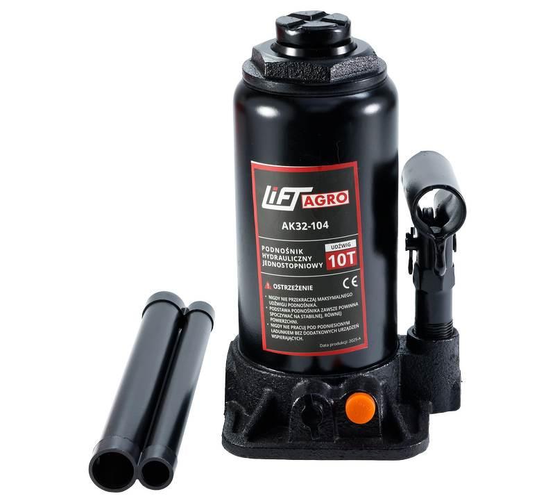 Podnośnik hydrauliczny jednostopniowy udźwig 10 Ton Lift AGRO