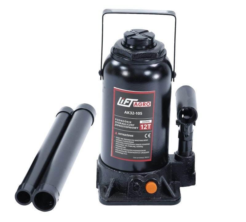 Podnośnik hydrauliczny jednostopniowy udźwig 12 Ton Lift AGRO