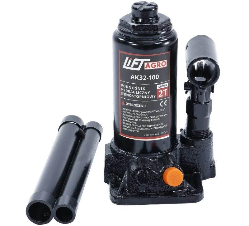 Podnośnik hydrauliczny jednostopniowy udźwig 2 Tony Lift AGRO