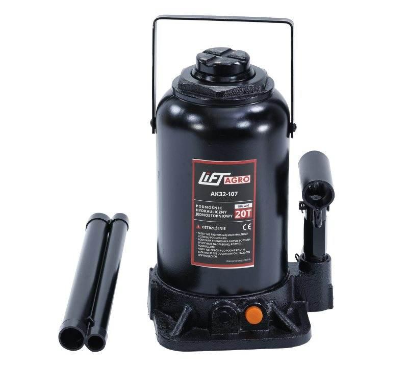 Podnośnik hydrauliczny jednostopniowy udźwig 20 Ton Lift AGRO
