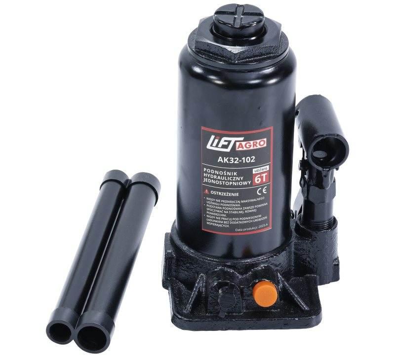 Podnośnik hydrauliczny jednostopniowy udźwig 6 Ton Lift AGRO