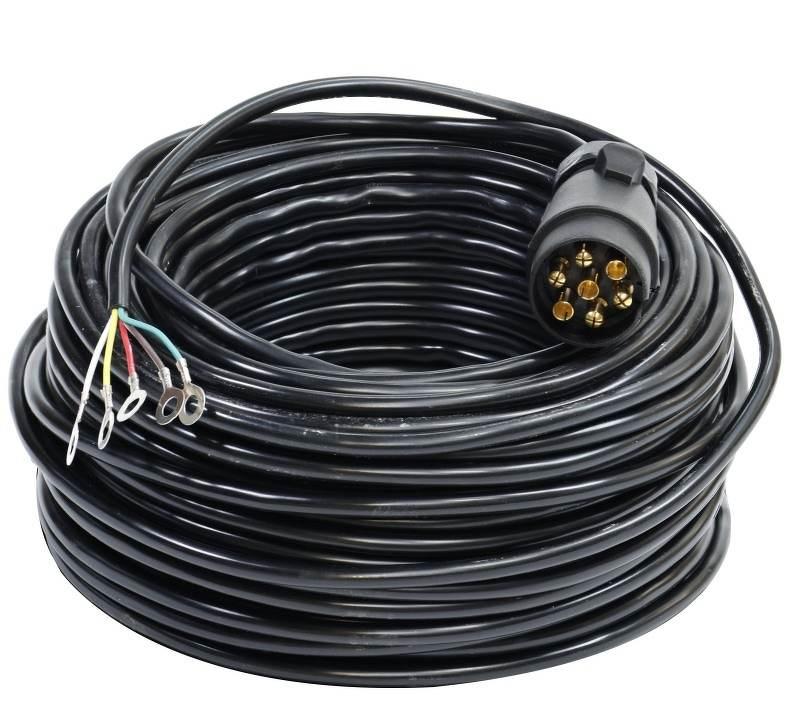 Przewód elektryczny 5-żyłowy typu YLY-S o przekroju 5 x 0,75 mm2