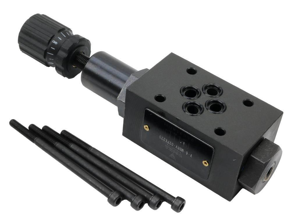 Zawór redukcyjny płytowy CETOP 3 NG6 linia P nastawa 35-140 bar VOIMA