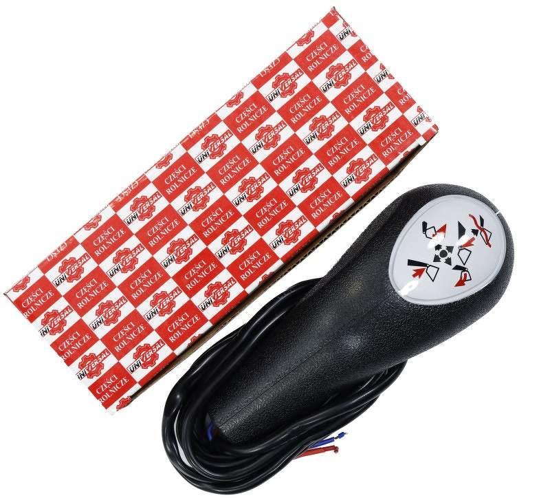 Rękojeść dźwigni joysticka z przyciskiem pasuje do: Ładowacz Tur 6019R