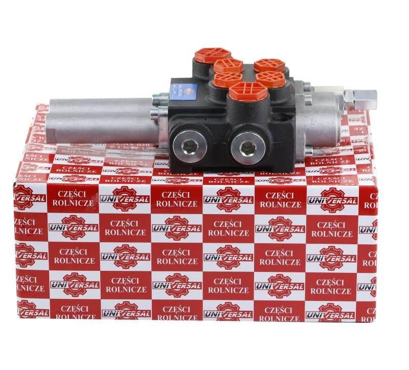 Rozdzielacz hydrauliczny 2-sekcyjny 40L sterowany linkami 02P401A1A1GV1